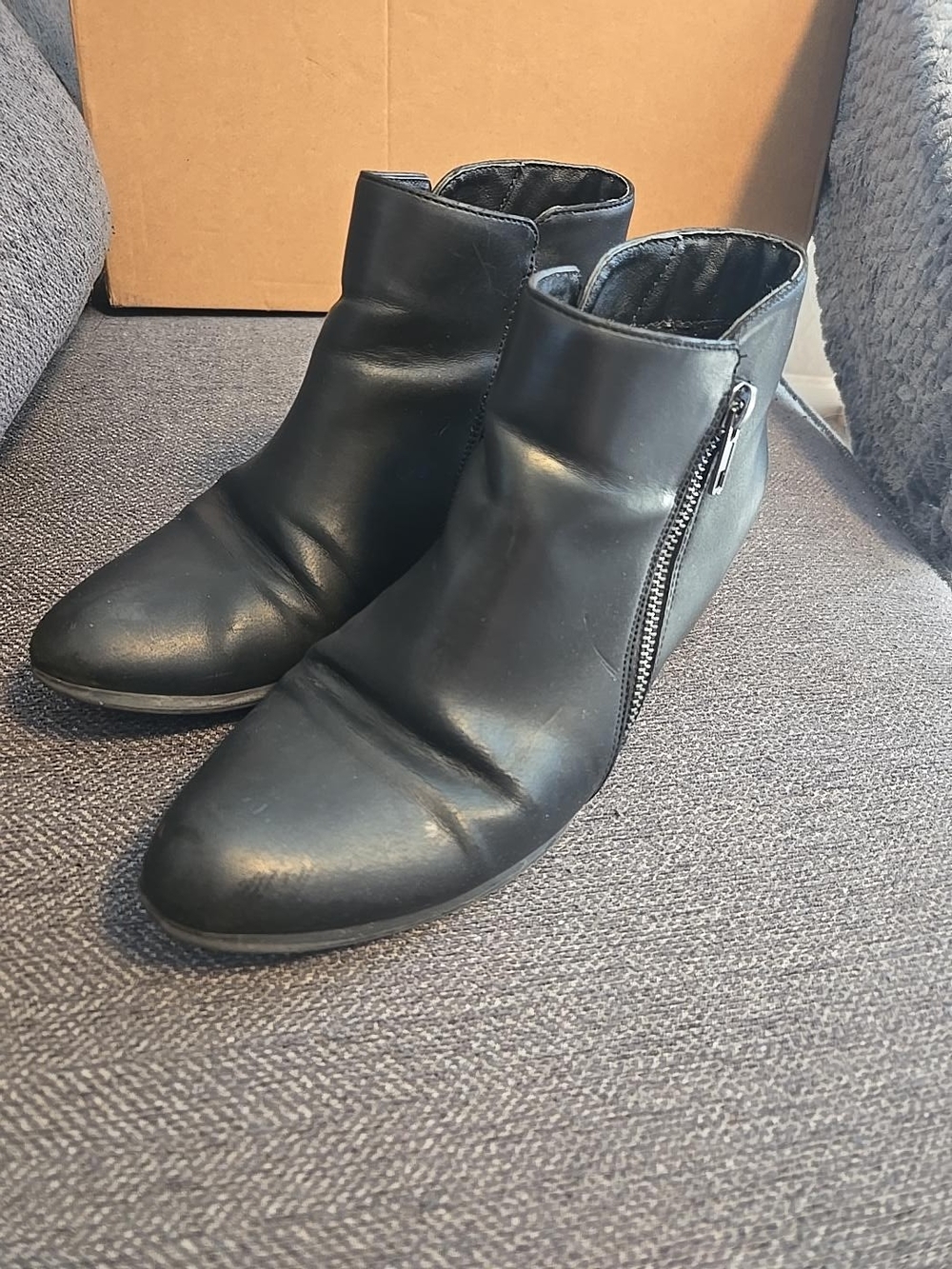 Classic Black Women's Ankle Bootie - Side Zip